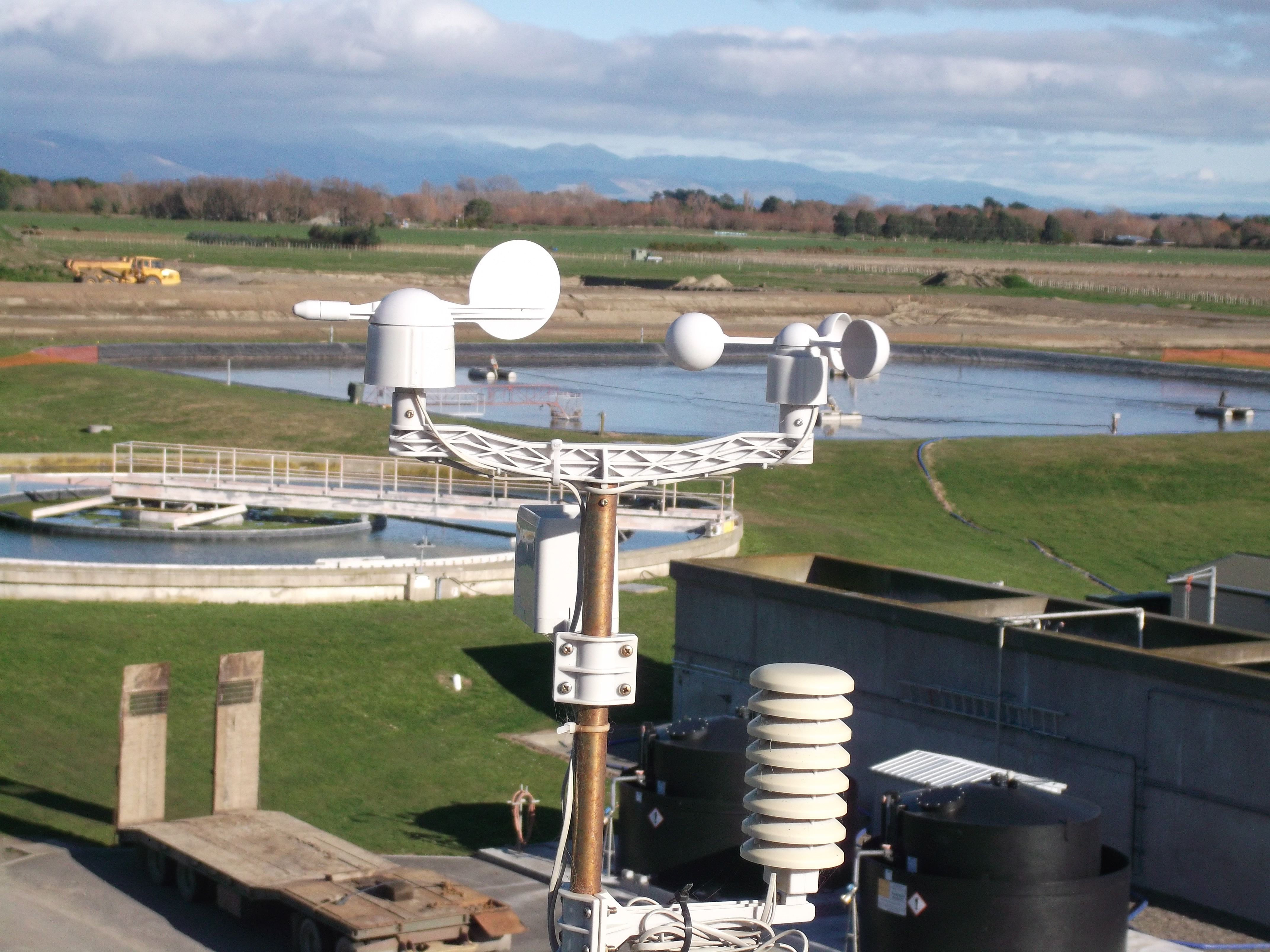 Weather Station at Feilding Waste Water Treatment Plant (arşiv)
