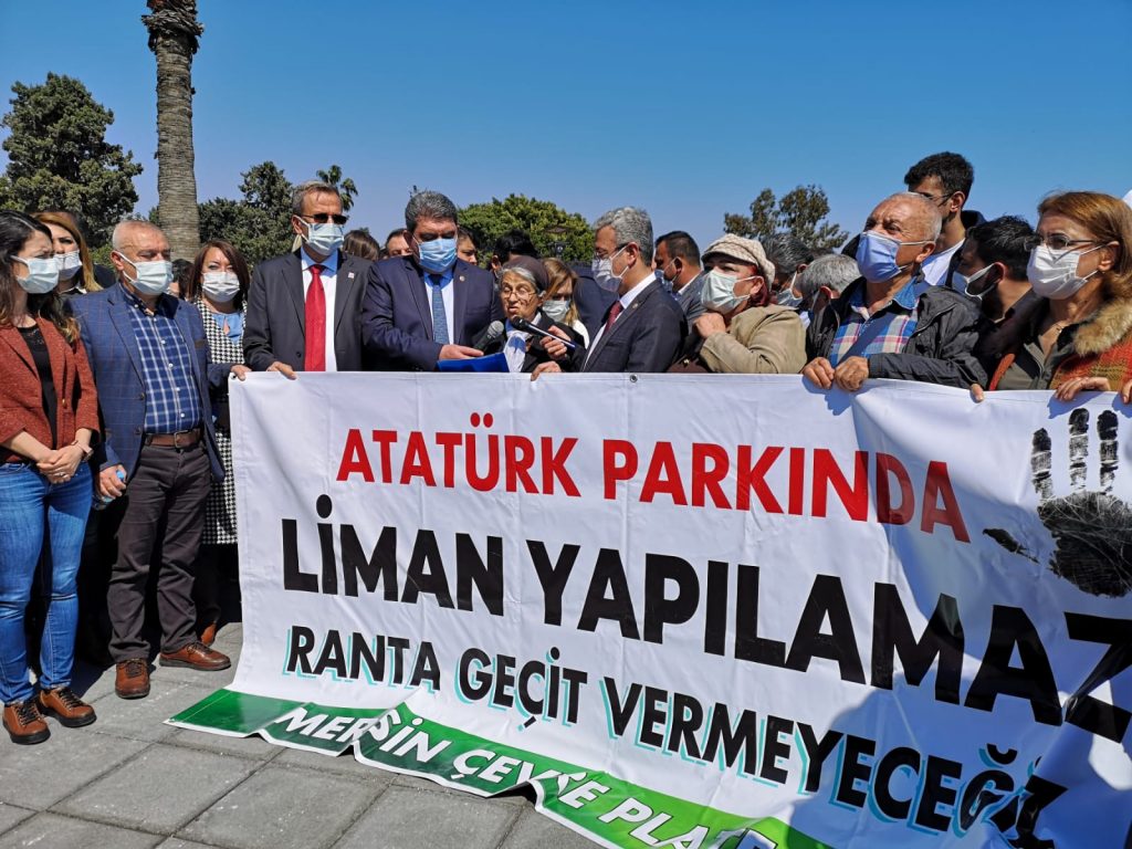 Atatürk Parkı Liman Olamaz