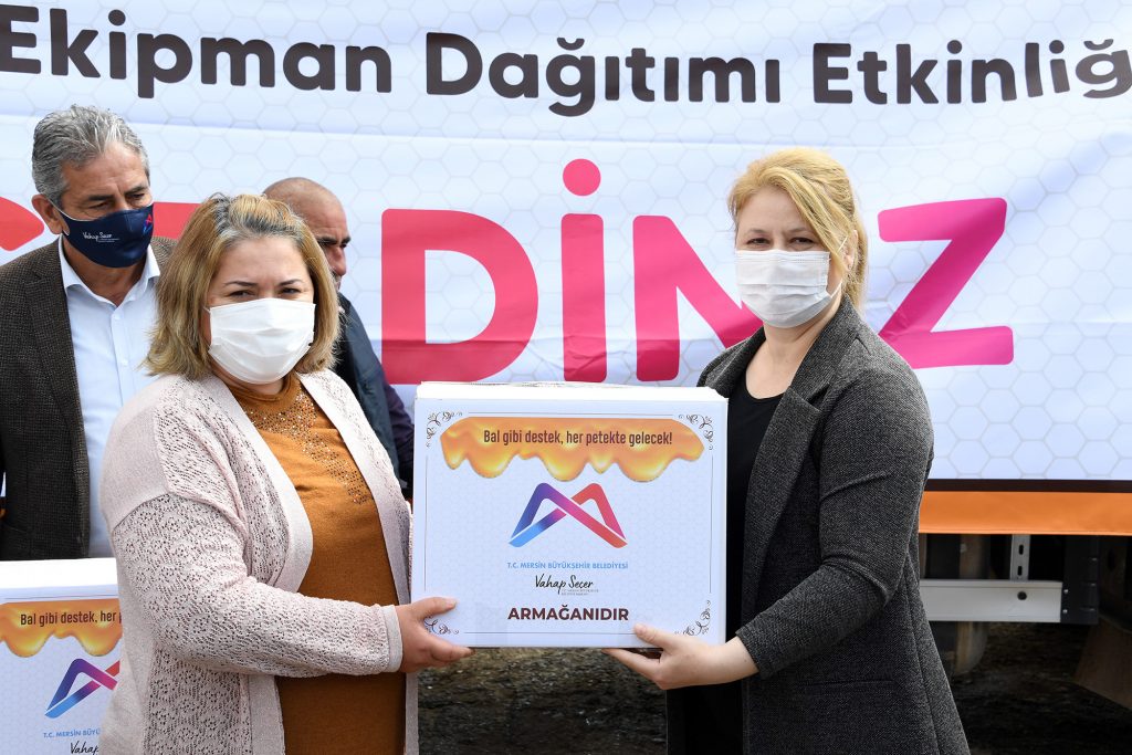 Büyükşehirden Arı Üreticilerine Bal Gibi Destek