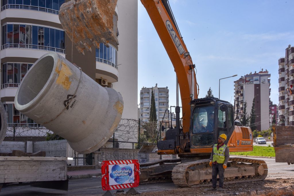 Meski Yağmur Suyu Altyapı Çalışmalarına Hız Verdi