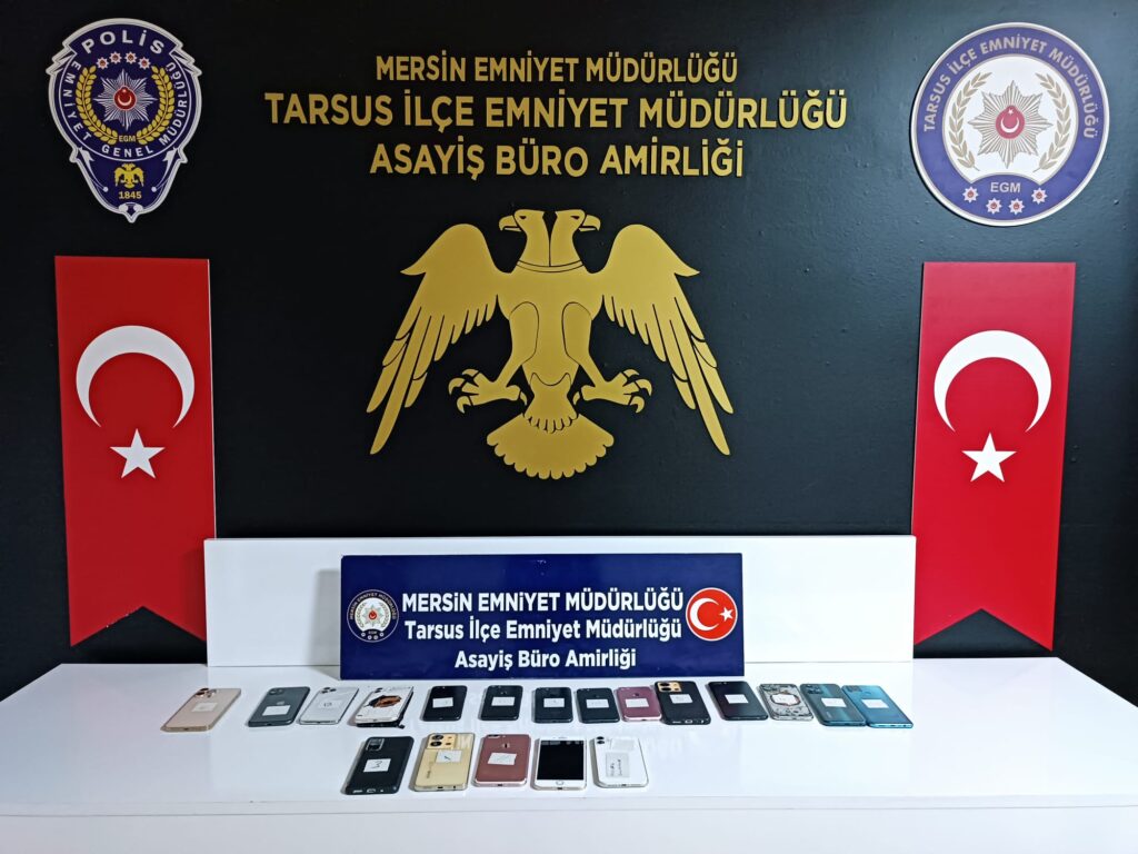 Tarsus’ta Aranan Telefon Hırsızı Yakalandı